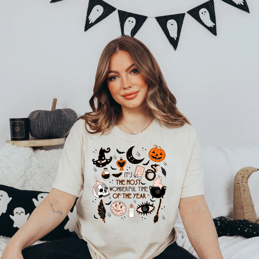 Most wonderful time of the year TEE || Bella Canvas *MADE TO ORDER