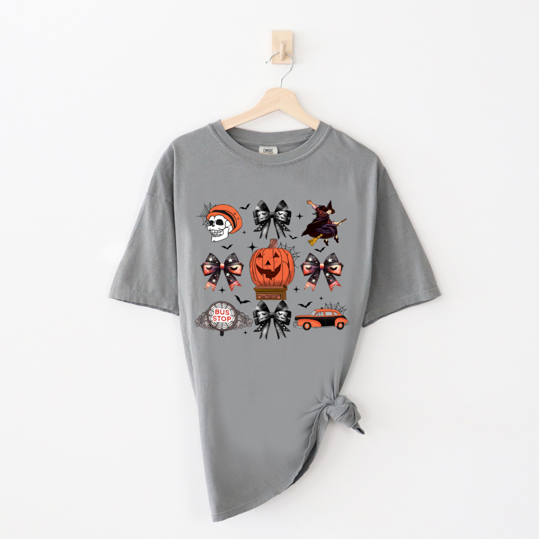 Halloween town sticker TEE || Comfort Colors *MADE TO ORDER