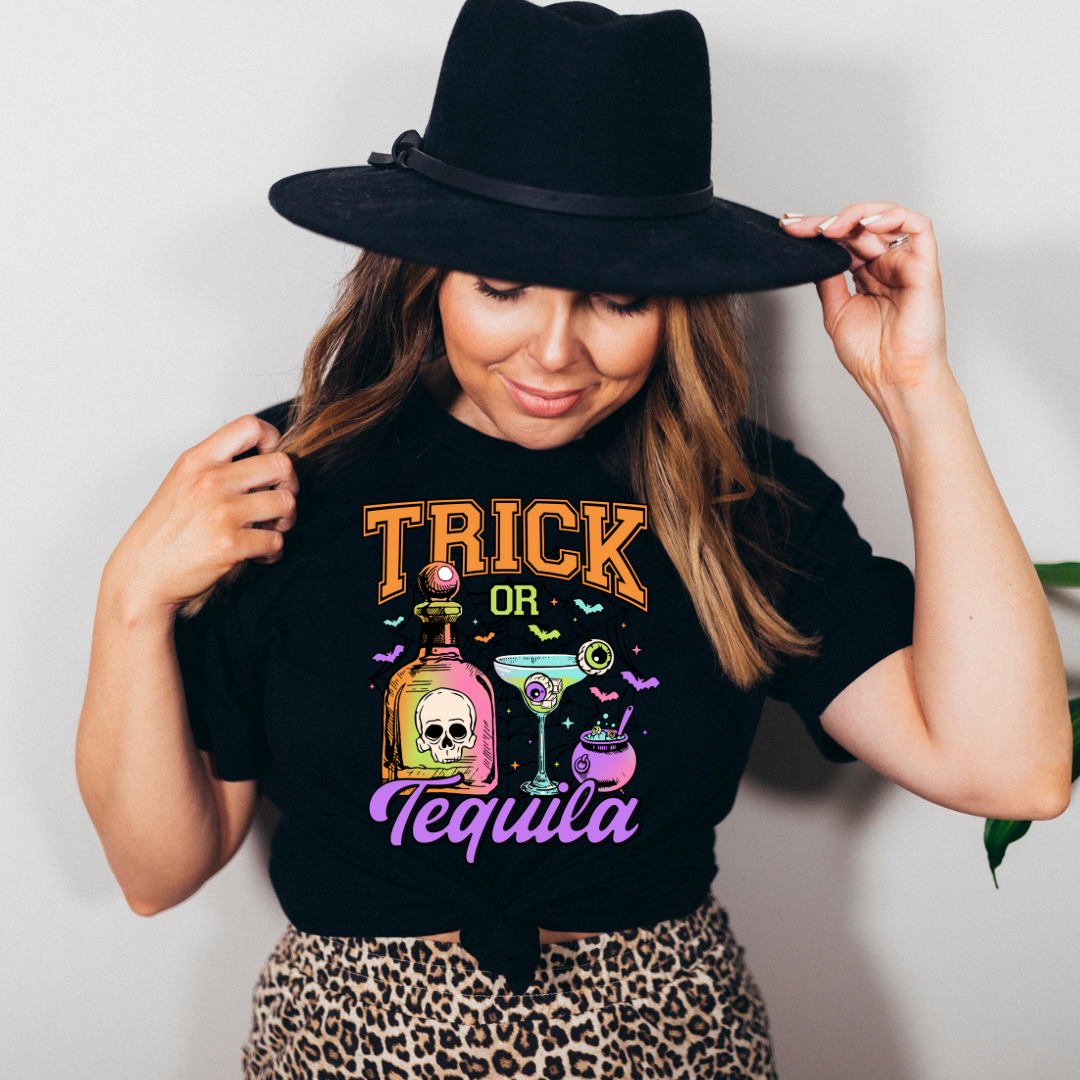 Trick or Tequila TEE || Bella Canvas *MADE TO ORDER