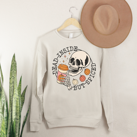 Dead inside but Spiced Sand CREW || *MADE TO ORDER