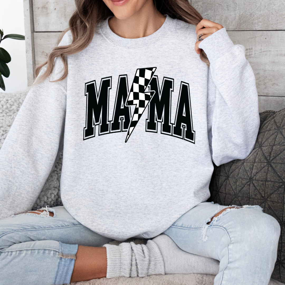 Mama Checker Bolt CREW || *MADE TO ORDER