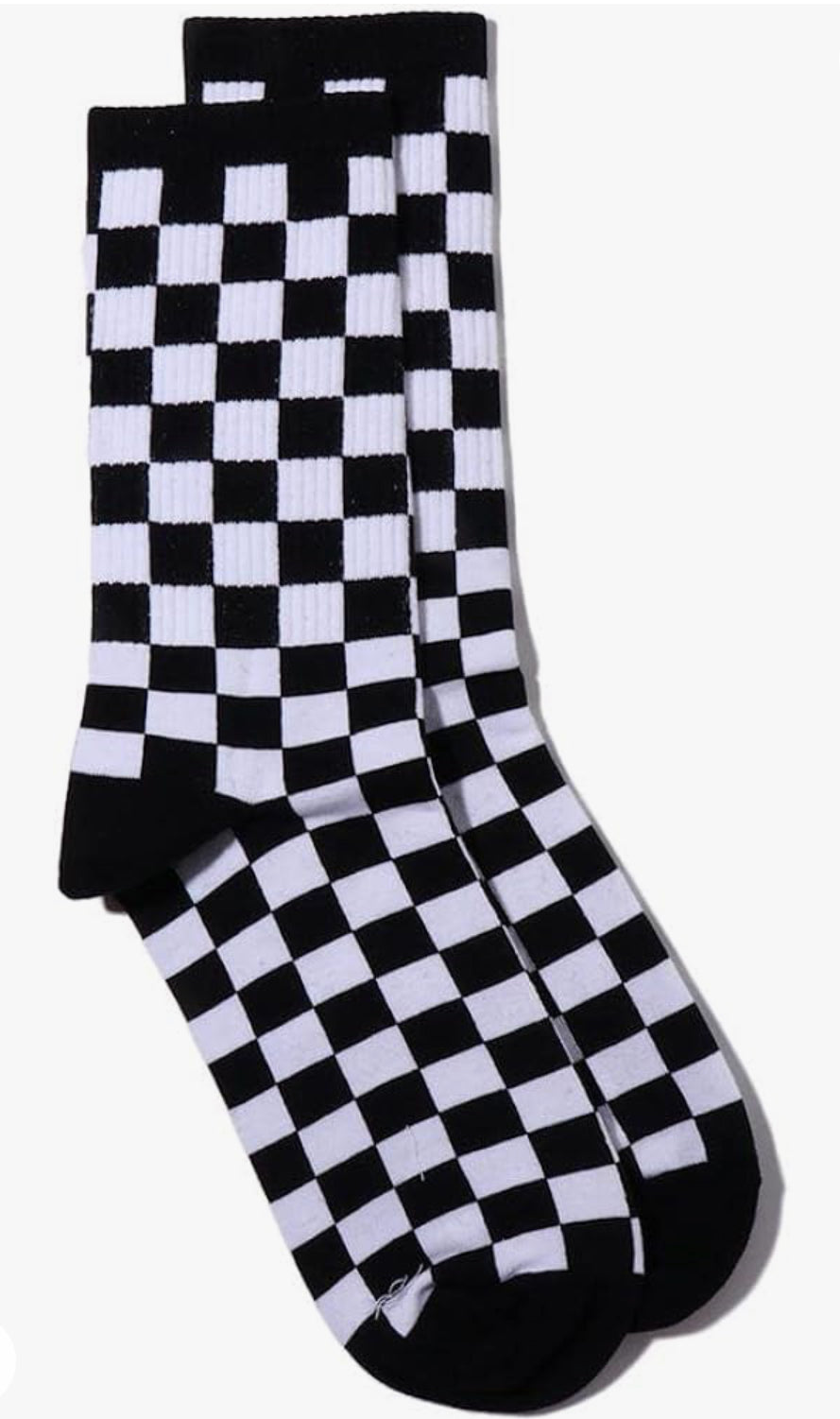 Checkered Socks || * READY TO SHIP