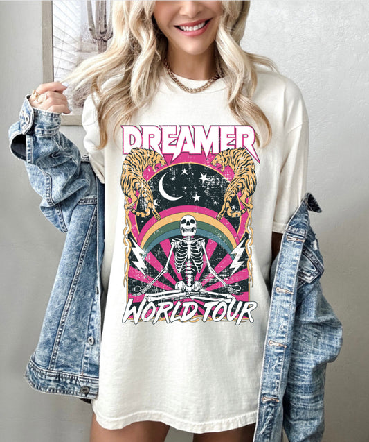 Dreamer/World Tour TEE || *MADE TO ORDER*