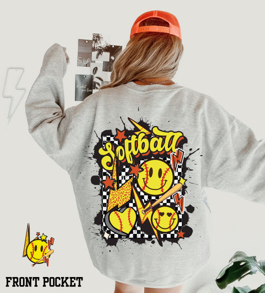 Retro Softball CREW || *MADE TO ORDER*