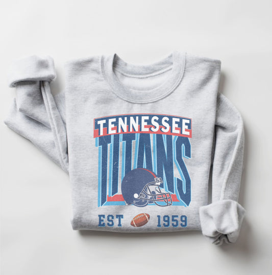 TN Vintage Ash Crew Sweater || * MADE TO ORDER