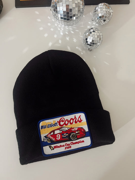 Coors/Bill Elliots - Black Beanie || *READY TO SHIP